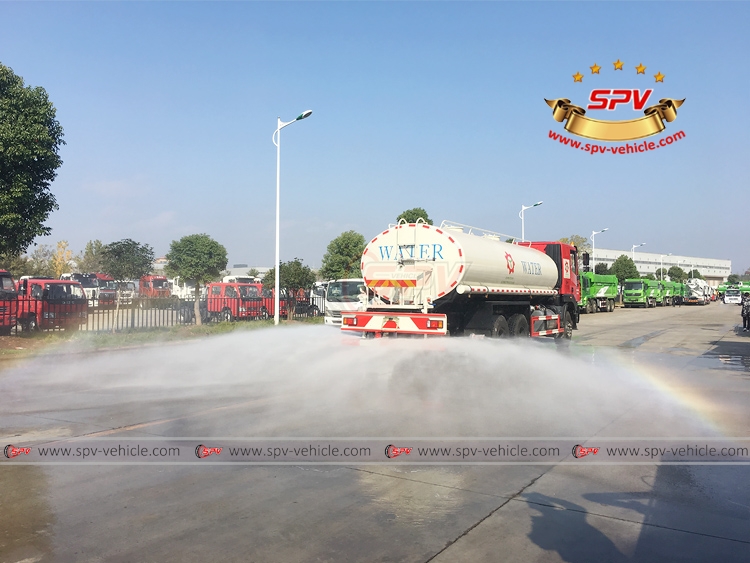Water Spraying Truck IVECO - Rear Spraying
